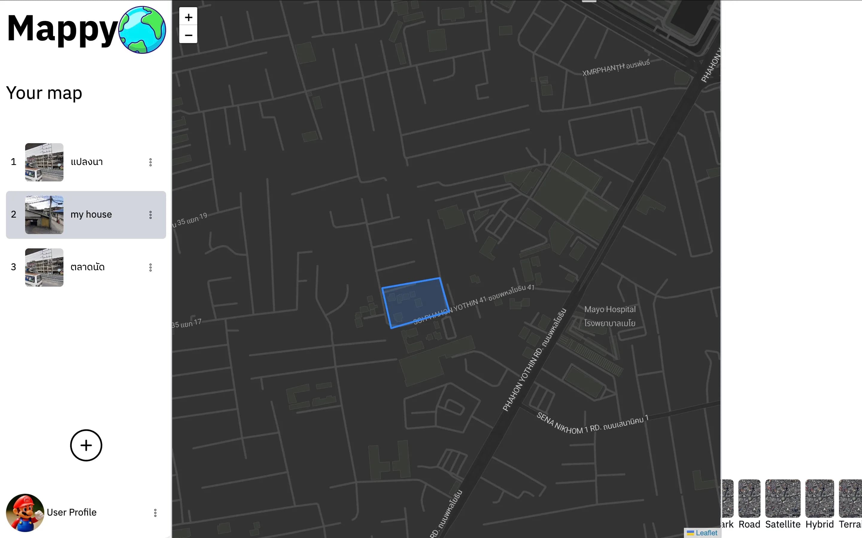 mappy hover